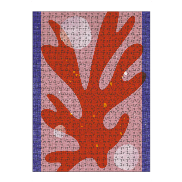 Puzzle Ravensburger "Linen collection - IBIZA UHLA" artboxONE - Abstrakt - Japandi,Modern,Art,Ibiza,Kunstdruck,Geschenk,Einrichtung,Abstrakt,Kunst