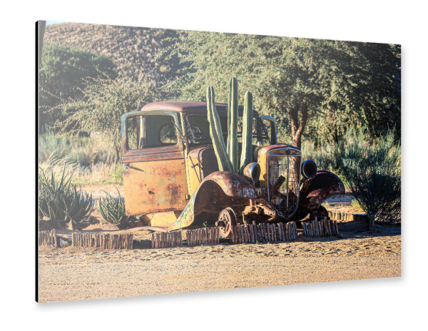 Alu-Dibond "Oldtimer in der Wüste von Namibia" 30x20 cm artboxONE