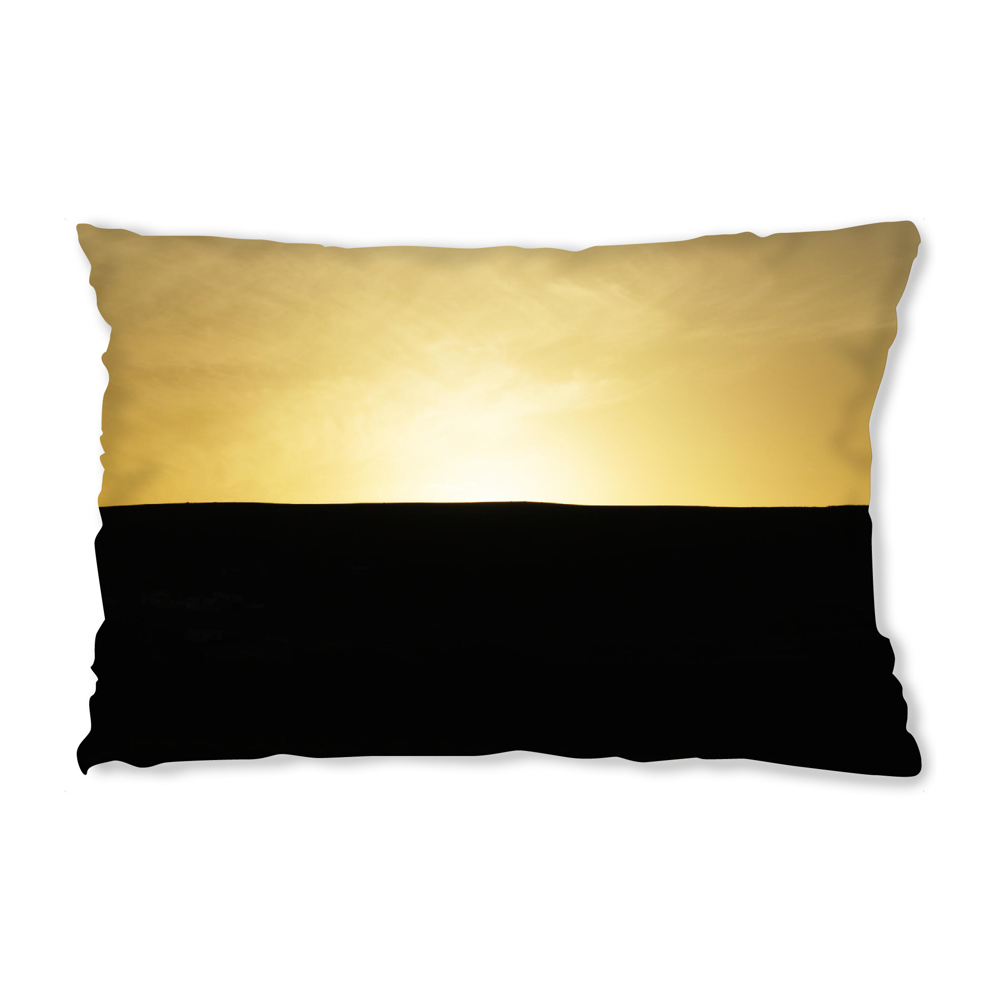 Design-Kissen "Gold & Black - Sunset Colors" artboxONE - Natur,Reise,Reise / Strand und Meer,Reise / Länder