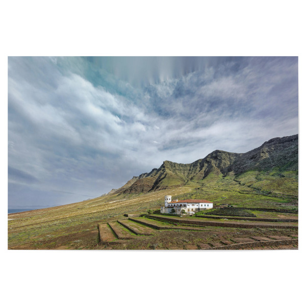 Poster 30x20 cm "Fuerteventura - Villa Winter, Pano" artboxONE - Städte,Natur,Reise,Architektur,Reise / Strand und Meer