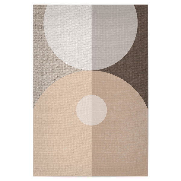 Poster "Linen art MUNA" artboxONE - Abstrakt - Japandi,Modern,Art,Ibiza,Kunstdruck,Geschenk,Einrichtung,Abstrakt,Kunst
