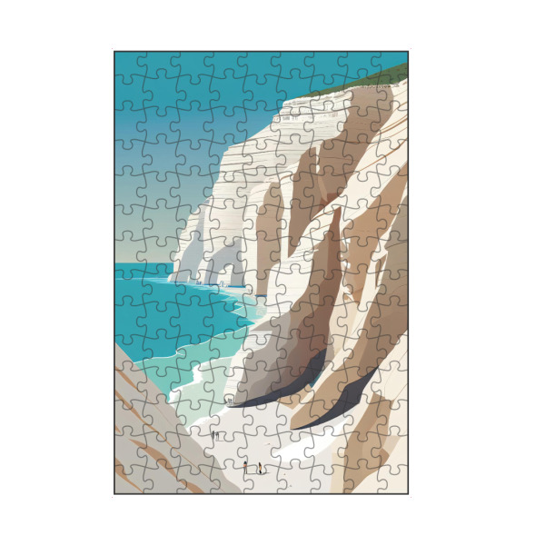artboxONE Puzzle "Die Scala dei Turchi, Sizilien" artboxONE - Natur,Reise,Reise / Strand und Meer