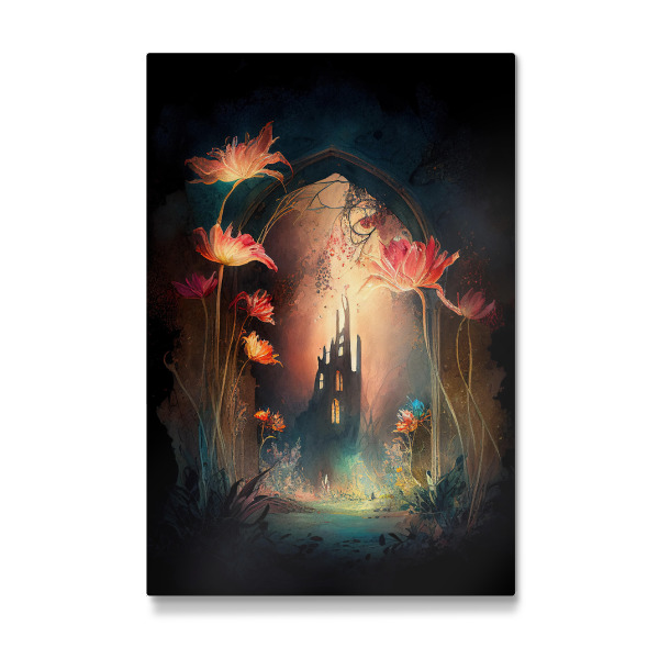 Galerie-Print "Dunkle mystische Burg" 30x20 cm artboxONE