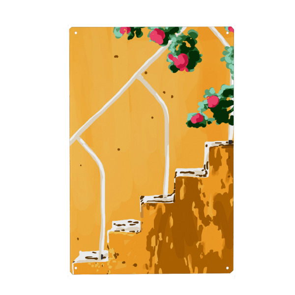 Holzbild "Erhebe dich zum Frieden" artboxONE - Architektur