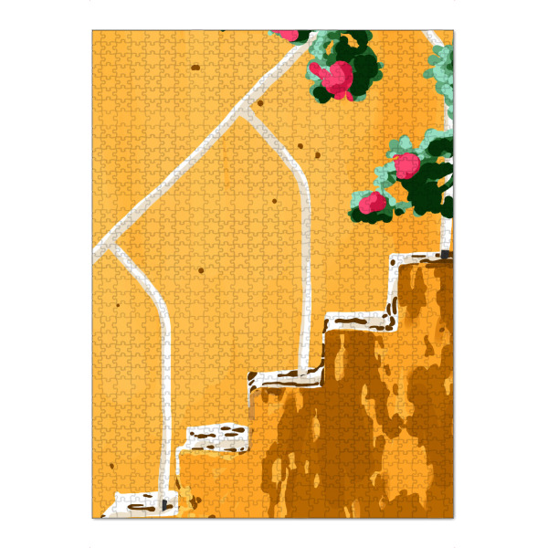 Puzzle Ravensburger "Erhebe dich zum Frieden" artboxONE - Architektur