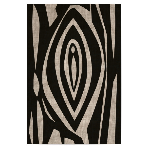 Poster 30x20 cm "Linen - man in the middle" artboxONE - Abstrakt - Japandi,Modern,Art,Kunstdruck,Geschenk,Einrichtung,Abstrakt,Kunst,Feminismus