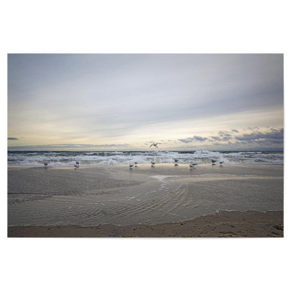 Poster 30x20 cm "Stürmischer Tag an der Ostsee" artboxONE - Natur,Reise / Strand und Meer,Reise / Länder