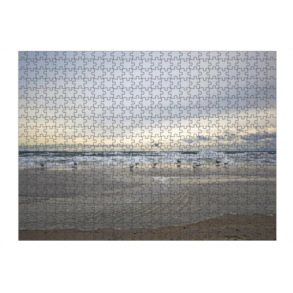 Puzzle Ravensburger "Stürmischer Tag an der Ostsee" artboxONE - Natur,Reise / Strand und Meer,Reise / Länder