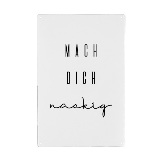 Mach dich nackig - elegant