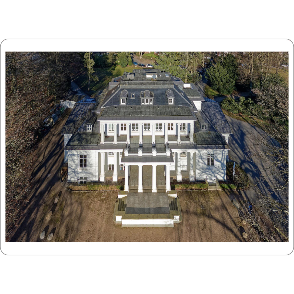 Tischset "HH-Blankenese, Goßlerhaus; H30m" artboxONE - Städte,Städte / Hamburg,Architektur