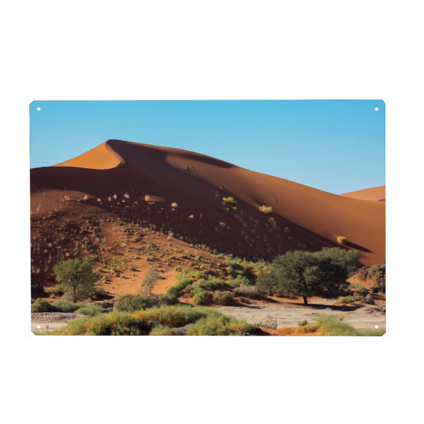 Metall Poster "Die Dünen des Sossusvlei" artboxONE - Natur,Reise / Afrika