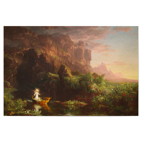 Poster "Kindheit von Thomas Cole" artboxONE - Reise,Reise / Länder,Für Mama,Für Papa