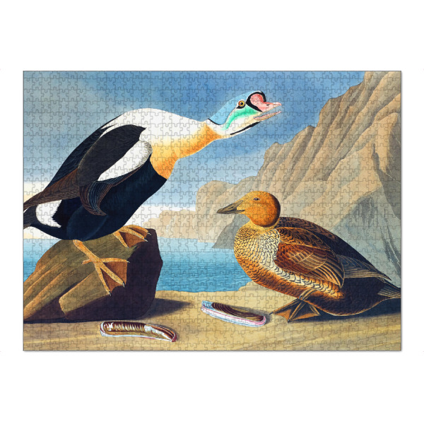 Puzzle Ravensburger "König Ente" artboxONE - Natur,Für Kinder,Tiere,Für Mama,Für Papa