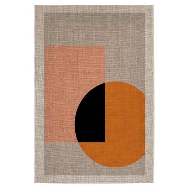 Poster 30x20 cm "Linen - modern retro LULU" artboxONE - Abstrakt - Japandi,Modern,Art,Ibiza,Kunstdruck,Geschenk,Einrichtung,Abstrakt,Kunst