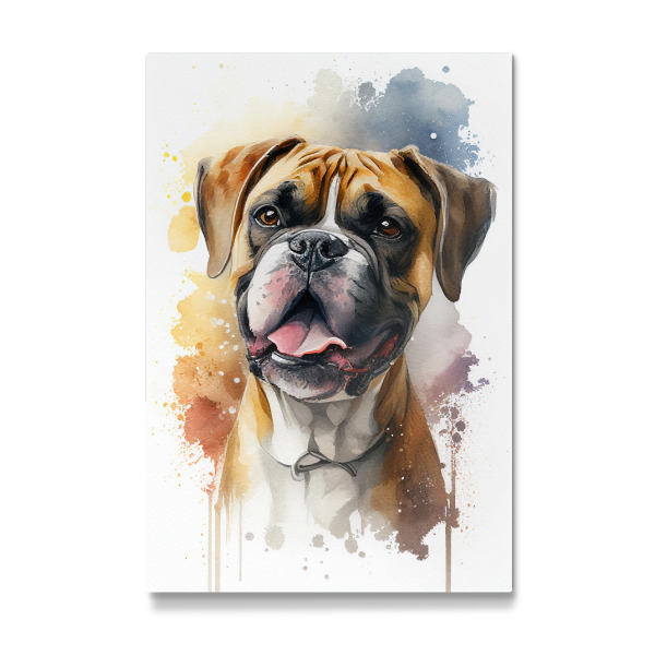 Galerie-Print "Boxer-Porträt" 30x20 cm artboxONE