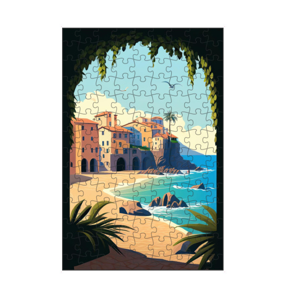 artboxONE Puzzle "Irgendwo auf Sizilien" artboxONE - Städte,Reise,Reise / Strand und Meer