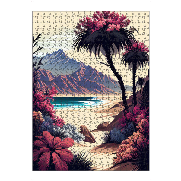 Puzzle Ravensburger "Herbst in Patagonien" artboxONE - Natur,Reise,Floral