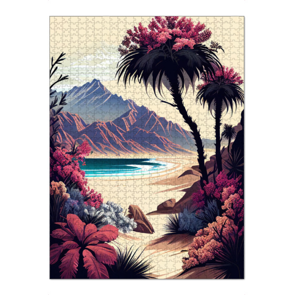 Puzzle Ravensburger "Herbst in Patagonien" artboxONE - Natur,Reise,Floral