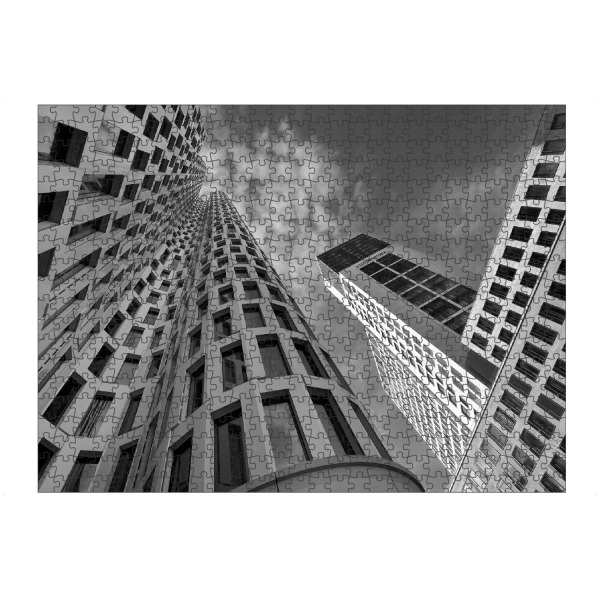 Puzzle Ravensburger "Hauptstadt Berlin" artboxONE - Städte,Städte / Berlin,Schwarzweiß,Architektur - Berlin - Bild berlin