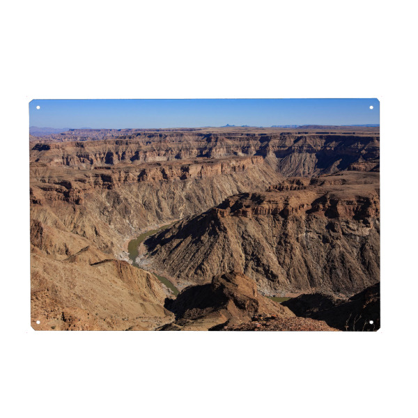 Metall Poster "Namibia Fish River Canyon" artboxONE - Natur,Reise / Afrika