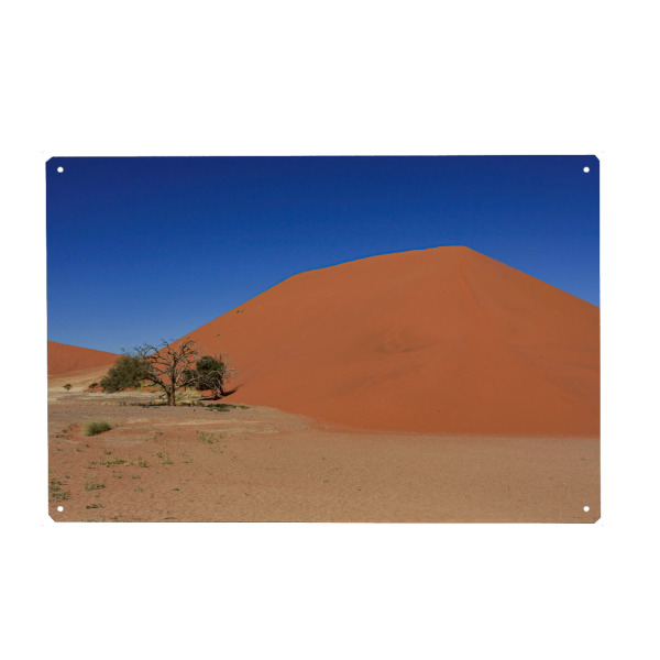 Metall Poster "Düne Fünfundvierzig" artboxONE - Natur,Reise / Afrika