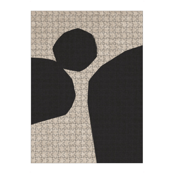 Puzzle Ravensburger "LINEN collection - JAPANDI ROMBA" artboxONE - Abstrakt,Geometrie