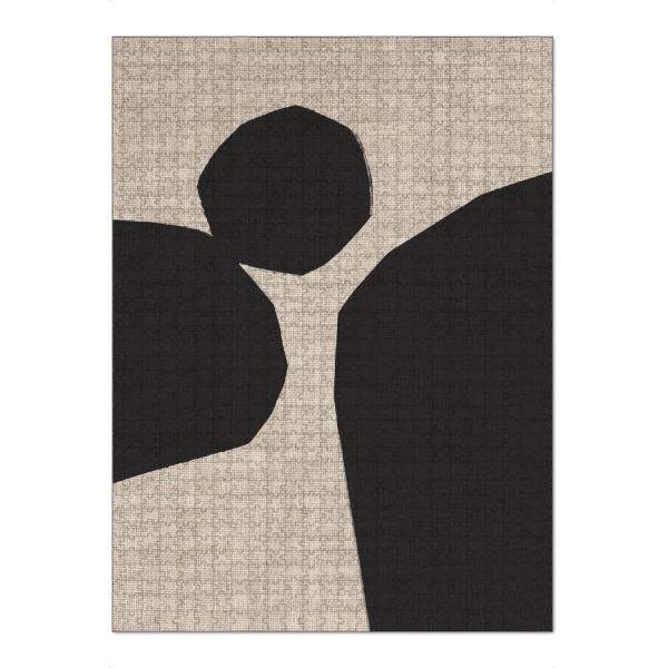 Puzzle Ravensburger "LINEN collection - JAPANDI ROMBA" artboxONE - Abstrakt,Geometrie