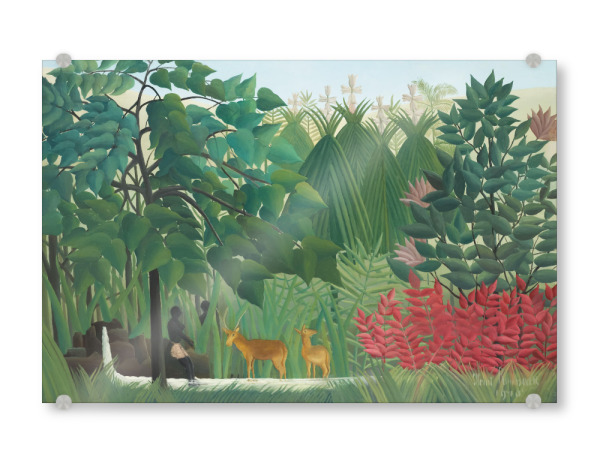 Acrylglasbild "Wasserfall" artboxONE - Natur,Tiere,Reise / Afrika