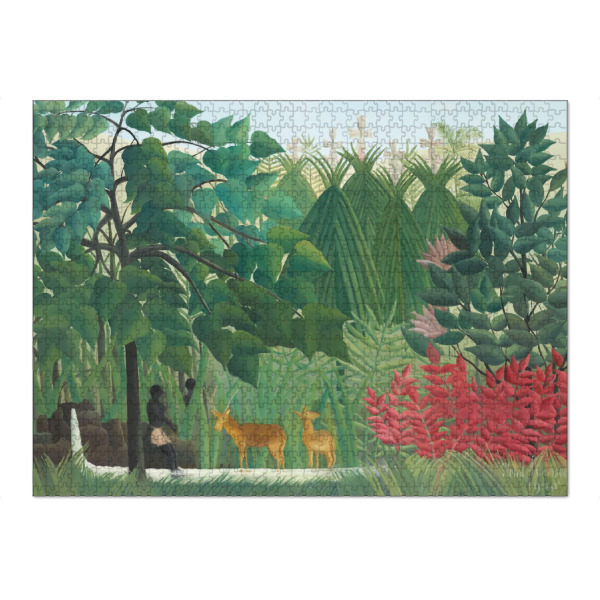 Puzzle Ravensburger "Wasserfall" artboxONE - Natur,Tiere,Reise / Afrika