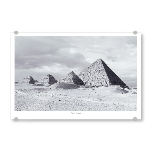 Pyramiden von Gizeh sw
