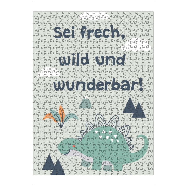 Puzzle Ravensburger "KIDS art - frech, wild, wunderbar" artboxONE - Für Kinder,Tiere