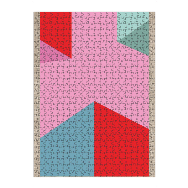 artboxONE Puzzle "POP ART LINEN - LOLLY" artboxONE - Abstrakt - Modern,Art,Ibiza,Kunstdruck,Geschenk,Einrichtung,Abstrakt,Kunst,Popart