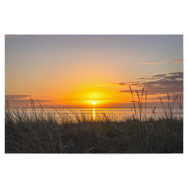 Poster 30x20 cm "Früh morgens am Ostseestrand" artboxONE - Natur,Reise / Strand und Meer,Reise / Länder