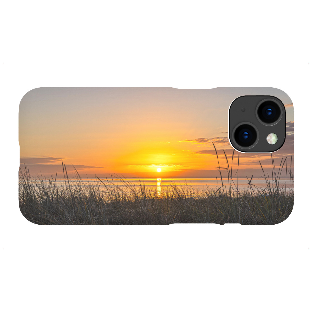 "Früh morgens am Ostseestrand"für iPhone - Premium-Case Handyhülle artboxONE