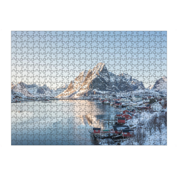 Puzzle Ravensburger "Reine Lofoten Islands" artboxONE - Natur,Reise