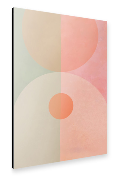 Alu-Dibond "MODERN ART - CHURCH ORANGE" 30x20 cm artboxONE