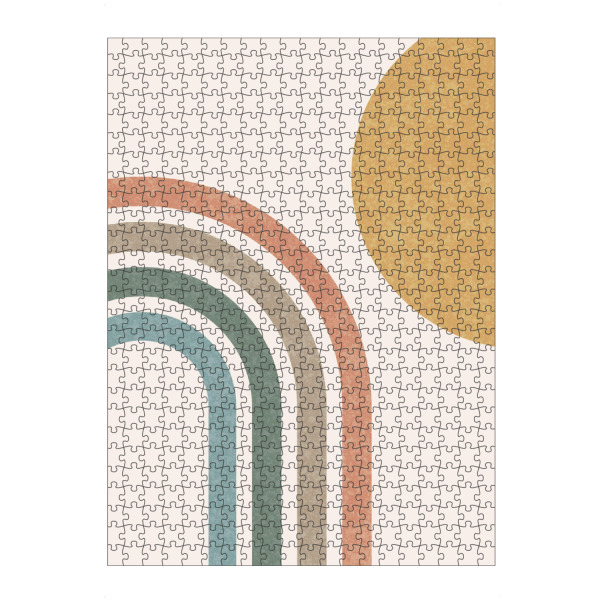 Puzzle Ravensburger "Sun-Regenbogen-Farben" artboxONE - Abstrakt