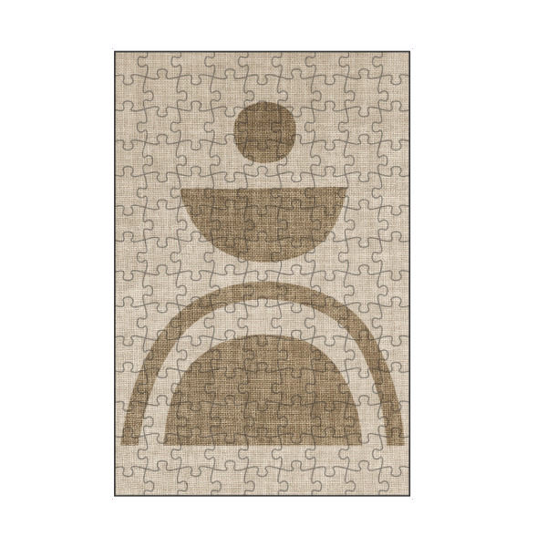 artboxONE Puzzle "Linen collection - YOGA" artboxONE - Abstrakt - Japandi,Modern,Art,Ibiza,Kunstdruck,Geschenk,Einrichtung,Abstrakt,Kunst