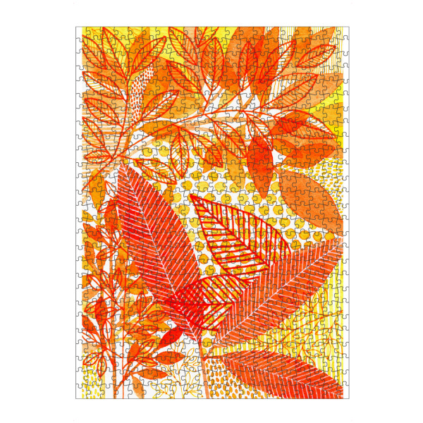 Puzzle Ravensburger "Susan Black - Indian Summer" artboxONE - Natur,Floral