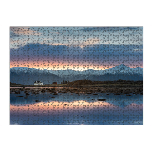 Puzzle Ravensburger "Sonnenaufgang Norwegen" artboxONE - Natur,Reise