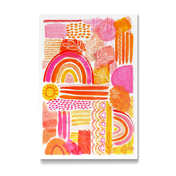 Galerie-Print "Susan Black - Colourful Rainbow" 30x20 cm artboxONE