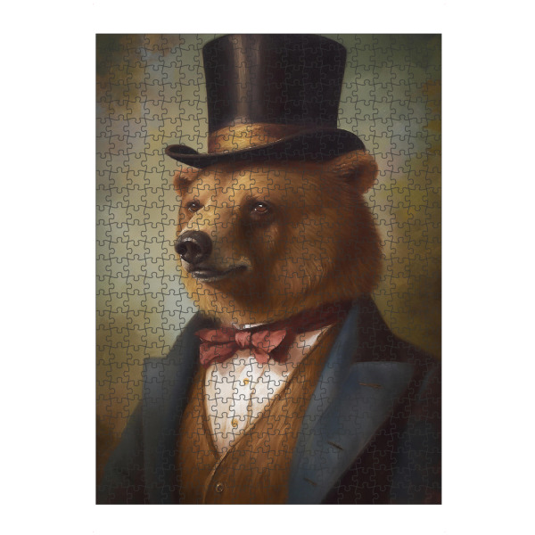 Puzzle Ravensburger "Viktorianischer Bär" artboxONE - Tiere,Lustig