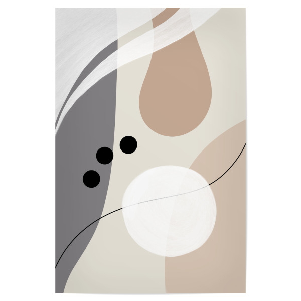 Poster "Boho Style Nr 6 - Elegant" artboxONE - Abstrakt,Geometrie