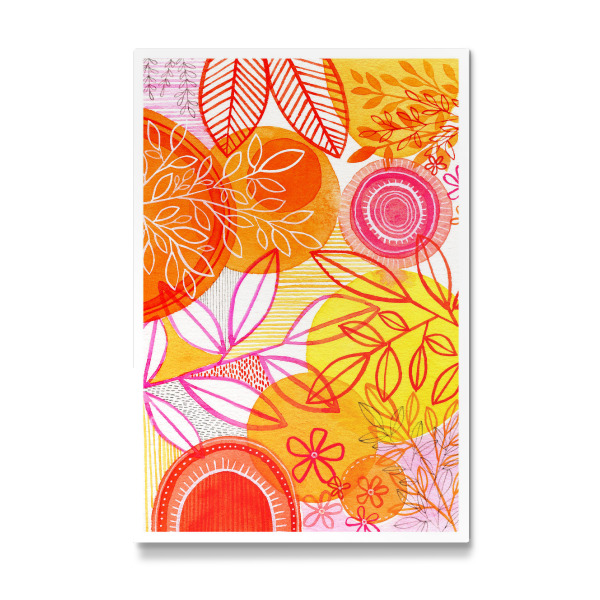 Galerie-Print "Susan Black - Botanical orange" 30x20 cm artboxONE