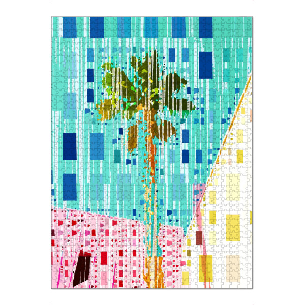 Puzzle Ravensburger "Berufung zum Paradies" artboxONE - Abstrakt