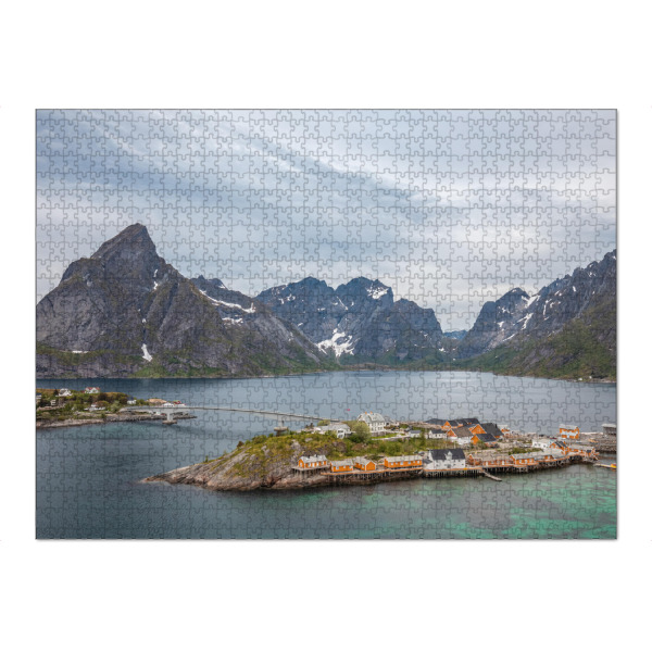 Puzzle Ravensburger "Inselwelt Norwegen" artboxONE - Natur,Reise