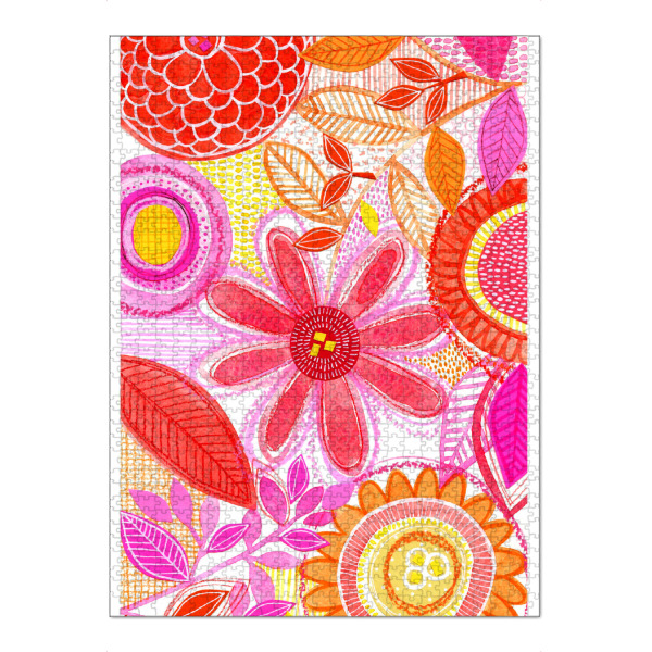 Puzzle Ravensburger "Susan Black - Candy Crush" artboxONE - Natur,Floral