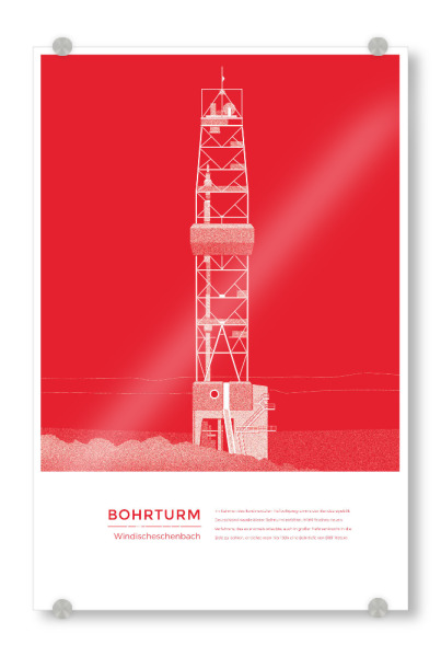 Acrylglasbild "Kunter-Bohrturm Windischeschenbach" artboxONE - Städte,Reise,Architektur