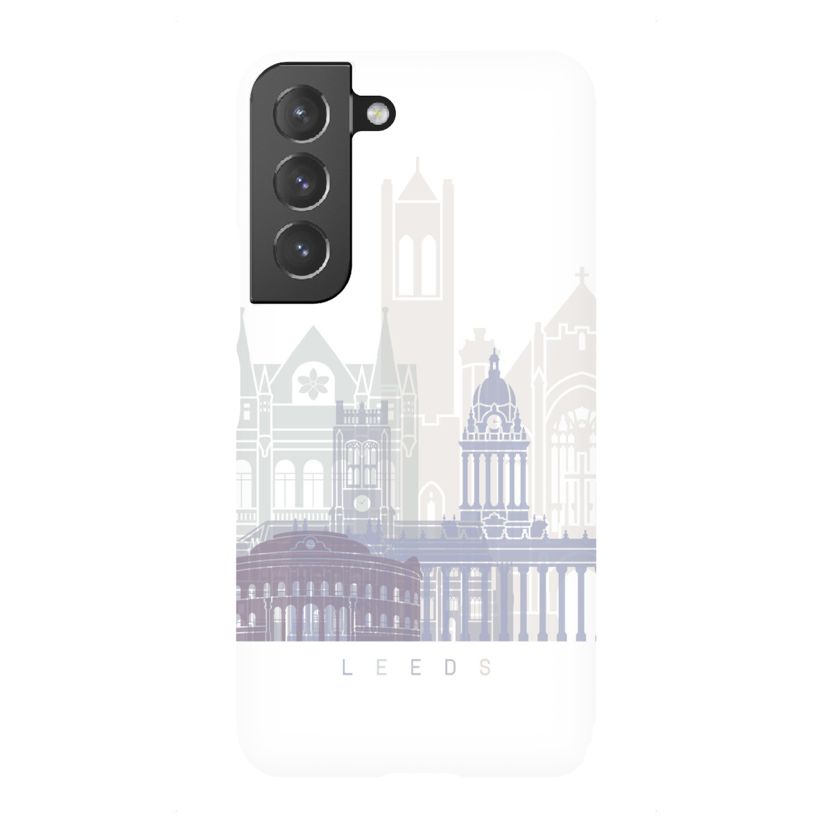 Samsung Galaxy "LEEDS SKYLINE PASTELL-b" Premium-Case Handyhülle artboxONE