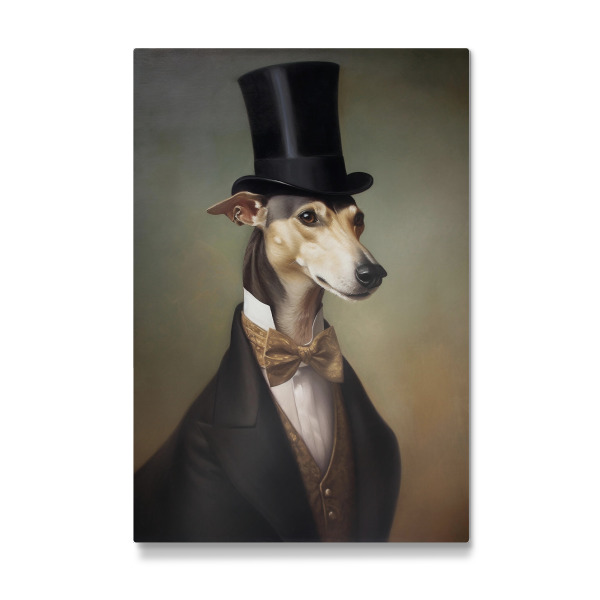 Galerie-Print "Herr Windhund" 30x20 cm artboxONE